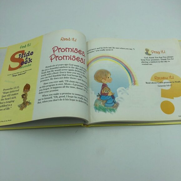 Vintage Precious Moments My Precious Moments with God Children's Book - Picture 3 of 7